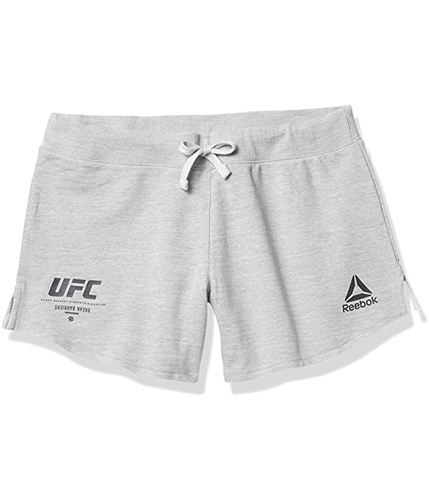 Reebok Womens UFC Athletic Workout Shorts gray S