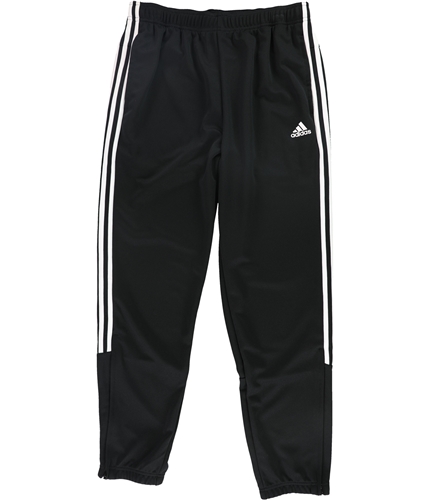 Adidas Mens Tapered Athletic Track Pants black M/30