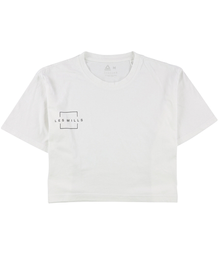 Reebok Womens Logo Graphic T-Shirt white S