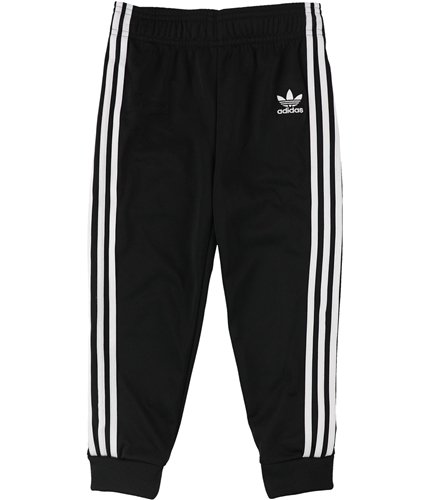 Adidas Boys 3-stripe Athletic Track Pants black 18 mos/12