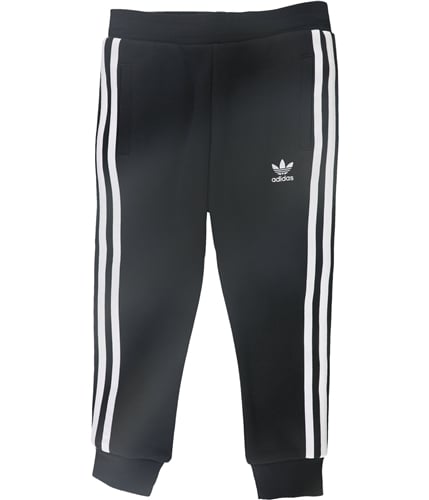 Adidas Boys 2-Tone Athletic Sweatpants black M(5-6)/17