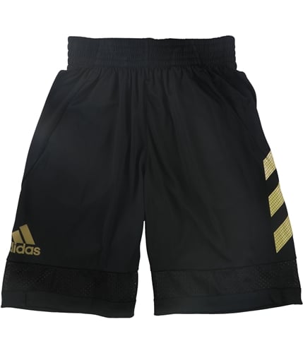 Adidas Mens Pro Bounce Athletic Workout Shorts black S