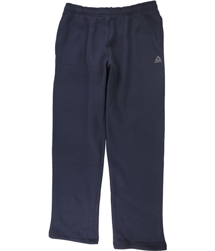 Reebok Mens Solid Athletic Sweatpants blue L/32