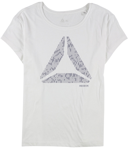 Reebok Womens Aerowarm Graphic T-Shirt white L