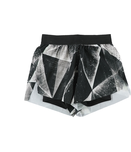 Reebok Womens Epic Speedwick Athletic Workout Shorts black XXS