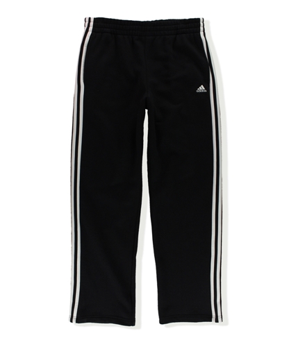 Adidas Mens Attitude Fleece Athletic Sweatpants blackwhite M/31
