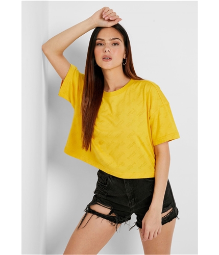 Reebok Womens Classic Basic T-Shirt yellow XS