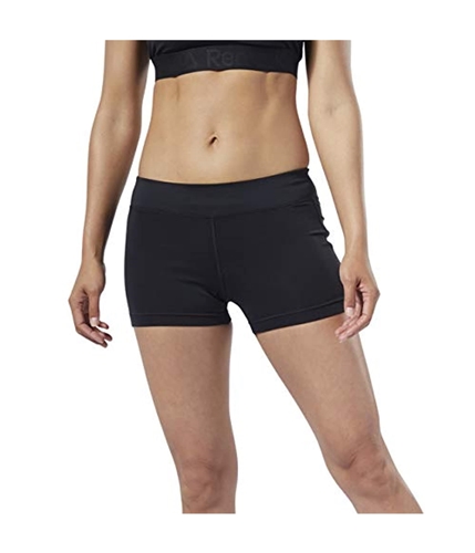Reebok Womens Work-Out Ready Athletic Workout Shorts black XS