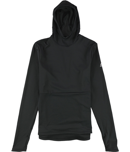 Reebok Womens OSR Solid Hoodie Sweatshirt black S