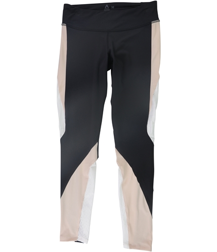 Reebok Womens Lux Tight Compression Athletic Pants blkpnkwht XS/27