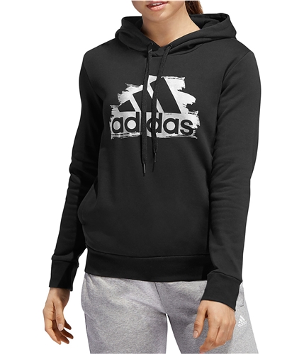 Adidas Womens Orignals See U Fleece Hooded Hoodie Sweatshirt black XS