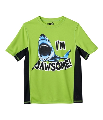 Hang Ten Boys Jawsome Graphic T-Shirt limegreen L