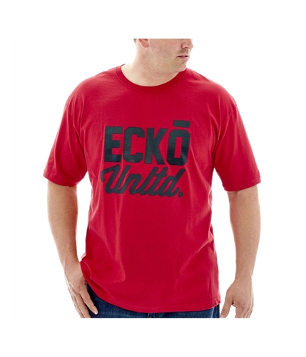 Ecko Unltd. Mens Logo Graphic T-Shirt red 2XLT