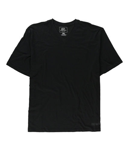 Ecko Unltd. Mens Solid V Neck Basic T-Shirt black 3XL