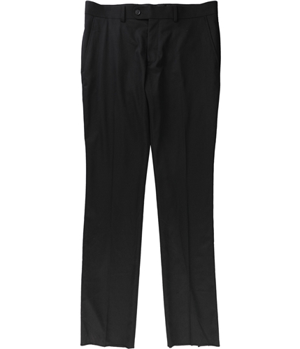 Perry Ellis Mens Slim-Fit Tuxedo Dress Pants Slacks black 34x34