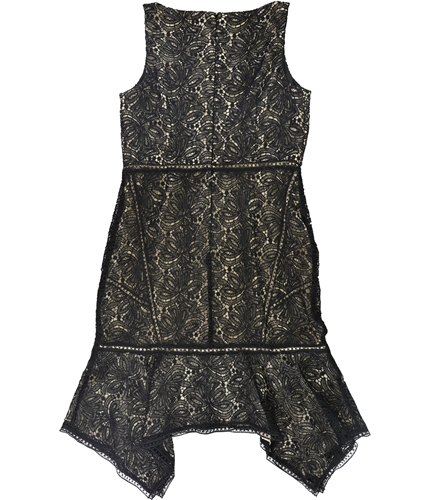 Elie Tahari Womens Mariya Cocktail Dress black 10