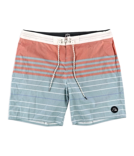 Quiksilver Mens DryFlight Striped Swim Bottom Board Shorts bkt6 40