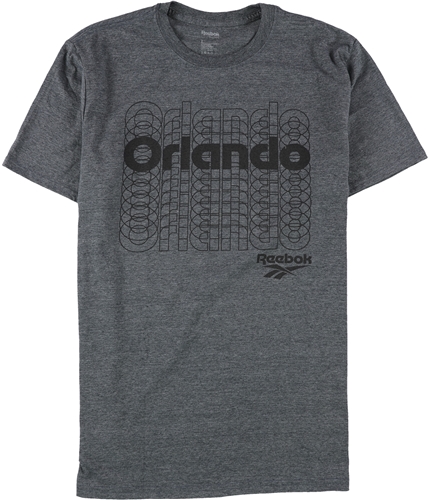 Reebok Mens Orlando Graphic T-Shirt darkheather L