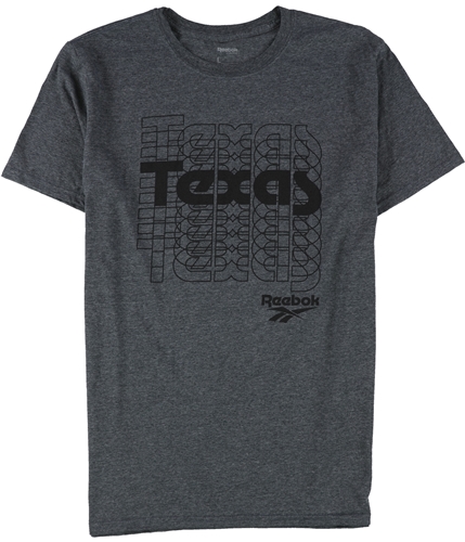 Reebok Mens Texas Graphic T-Shirt gray M