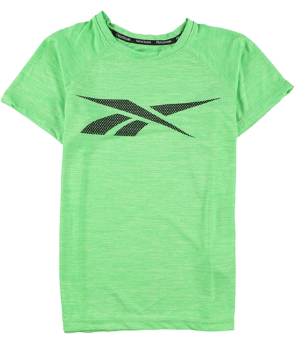 Reebok Boys Logo Graphic T-Shirt green S