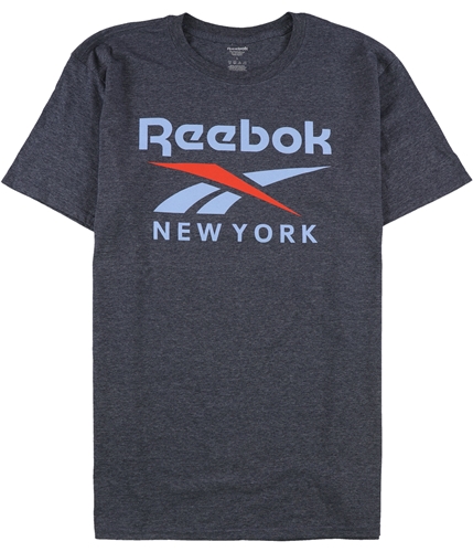 Reebok Mens New York Graphic T-Shirt blue M