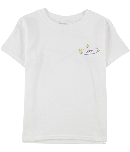 Reebok Boys Tom And Jerry Logo Graphic T-Shirt white XS