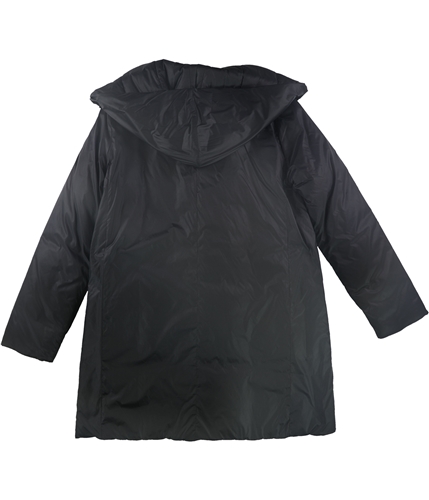Eileen Fisher Womens Solid Coat black XS