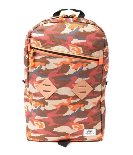 Ecko Unltd. Unisex Camo Pop Zipper Standard Backpack orange