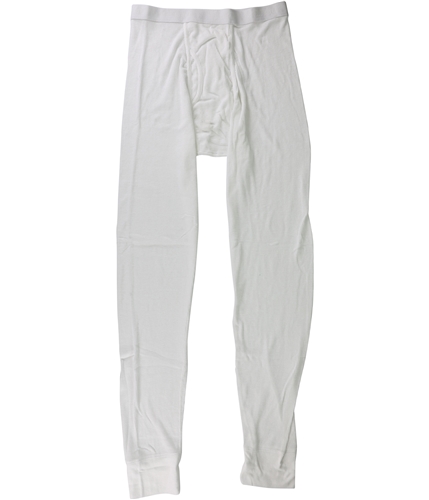 Alfani Mens Long Thermal Pajama Pants white Big 1X/32