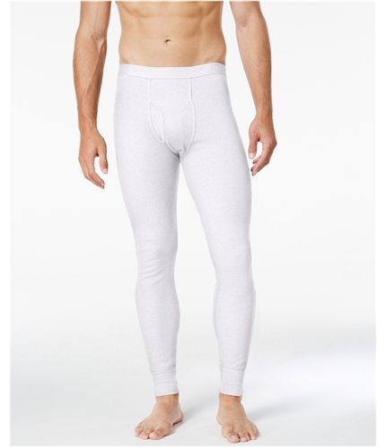 Alfani Mens Casual Thermal Pajama Pants white M/31