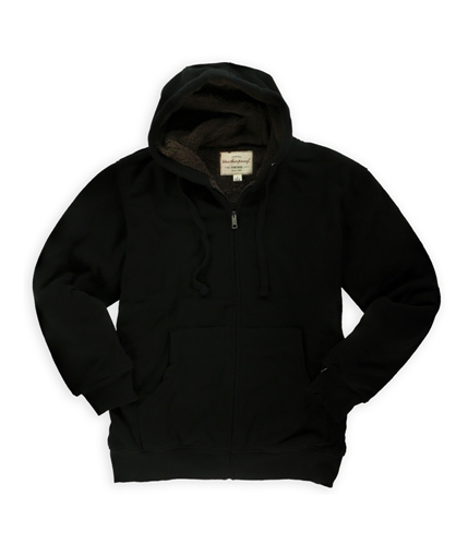 Weatherproof Mens Faux Fur Fleece Jacket black L