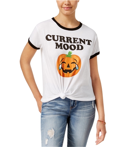 Mighty Fine Womens Current Mood Graphic T-Shirt whbl XL