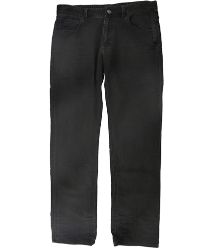 Rogue State Mens Solid Casual Trouser Pants black 36x33
