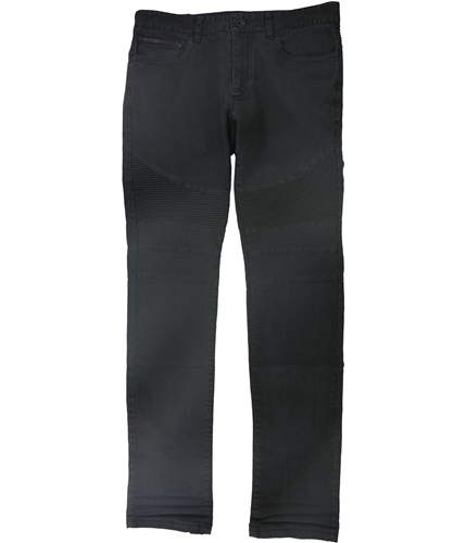 Rogue State Mens Textured Straight Leg Jeans black 30x32