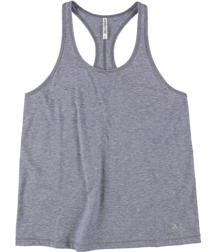 SOLFIRE Womens Jessica Heathered Racerback Tank Top hthrgry L