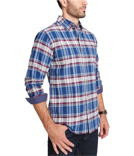 Weatherproof Mens Flannel Button Up Shirt storm S