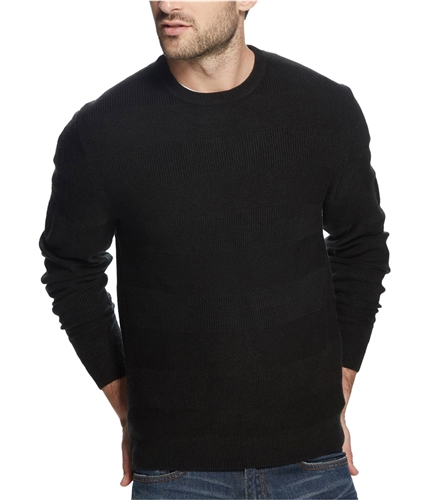 Weatherproof Mens Soft Touch Pullover Sweater black S