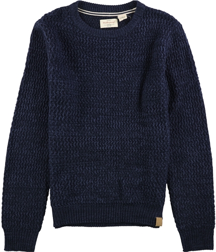 Weatherproof Mens Textured Pullover Sweater navy S