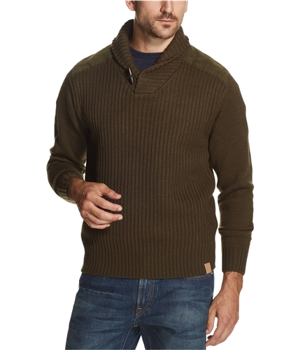 Weatherproof Mens Toggle Pullover Sweater charheather XL