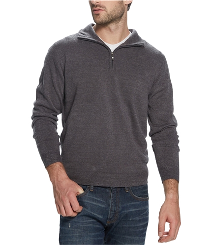 Weatherproof Mens Soft Touch Pullover Sweater black M