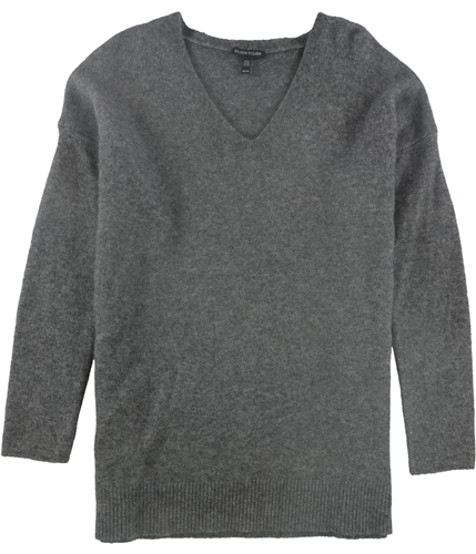 Eileen Fisher Womens Cashmere Pullover Sweater medgray XS