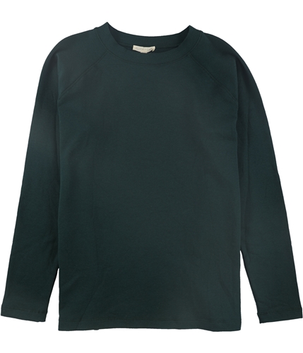 Eileen Fisher Womens Fleece Tunic Sweater darkgreen XXS
