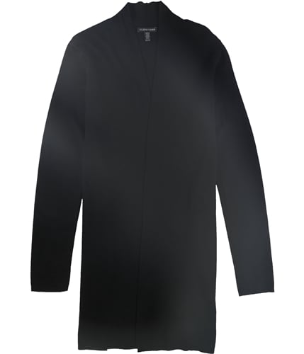 Eileen Fisher Womens Open-Front Cardigan Sweater black XXS