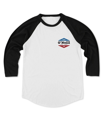 O'Neill Mens Dialogue Logo Basic T-Shirt wbk L