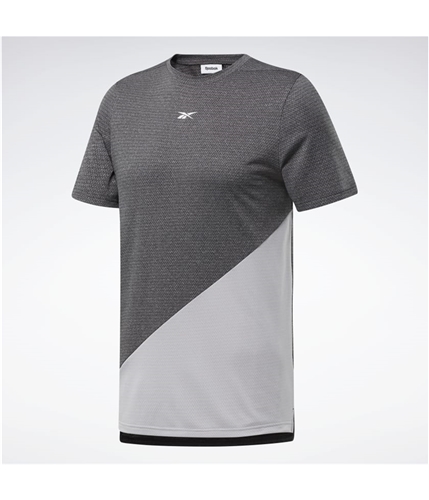 Reebok Mens Melange Basic T-Shirt gray S