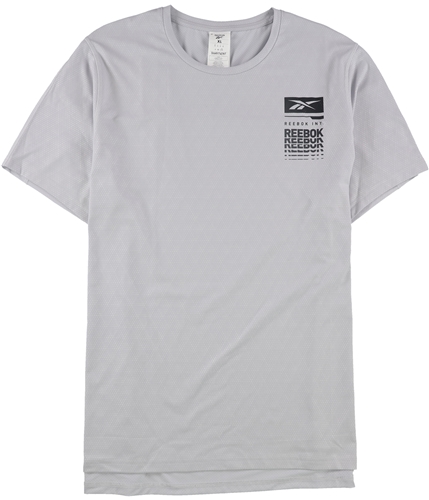 Reebok Mens Smartvent Graphic T-Shirt gray S
