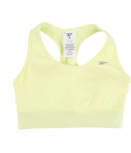 Reebok Womens Running Essentials Sports Bra lemonglow S