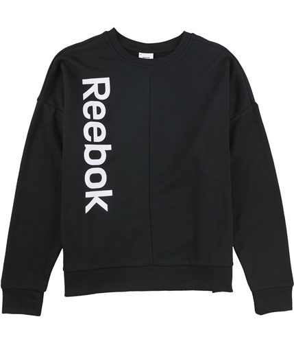 Reebok Womens Logo Sweatshirt black XS