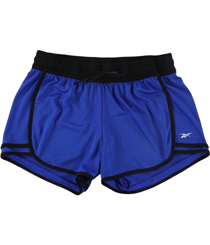 Reebok Mens Knit Athletic Workout Shorts blue L