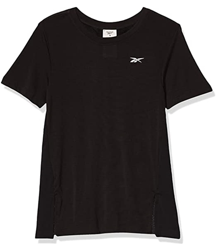 Reebok Womens Workout Ready Supremium Graphic T-Shirt black XS